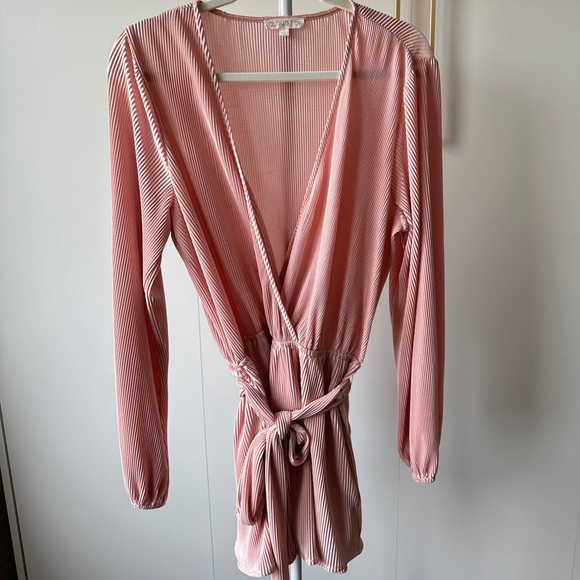 TOBI pink romper - Picture 2 of 2